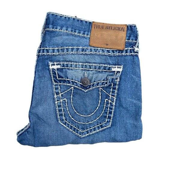True Religion Jeans Size 38 RICKY Blue - Picture 4 of 6